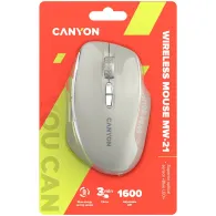 Canyon mouse mw-21 blueled 7buttons wireless cosmic latte