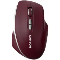 Canyon mouse mw-21 blueled 7buttons wireless burgundy red