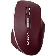 Canyon mouse mw-21 blueled 7buttons wireless burgundy red