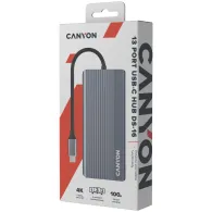 Canyon hub ds-16 13in1 4k usb-c grey