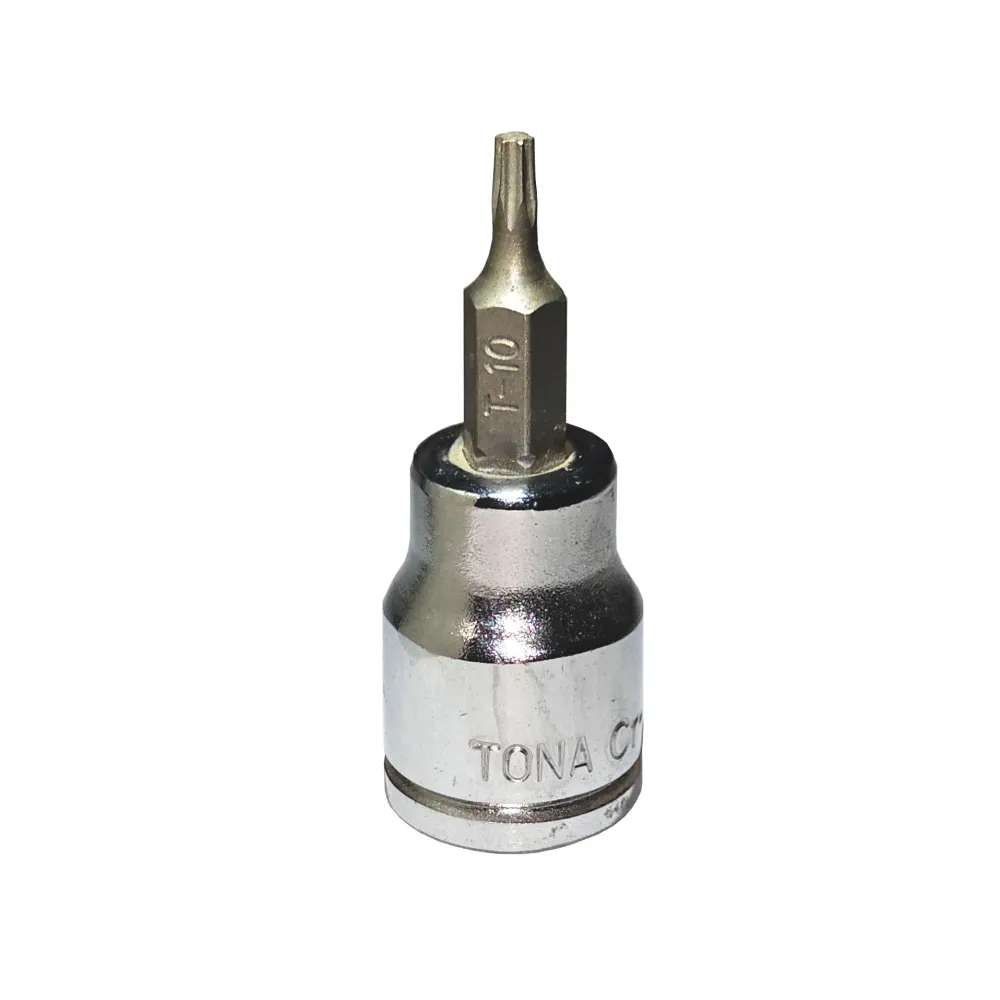 Bit torx t10 cu adaptor 1/4 37mm