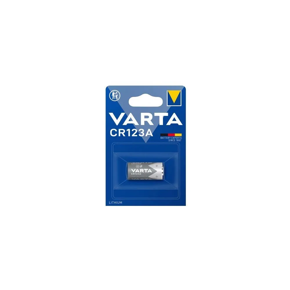 Baterie CR123A, VARTA, 3V, Lithiu,bulk