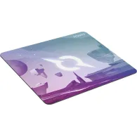 Mousepad AQIRYS Gravity Medium, fabricat din material din microfibra, dimensiuni 450 x 400 x 4 mm, negru