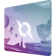 Mousepad AQIRYS Gravity Medium, fabricat din material din microfibra, dimensiuni 450 x 400 x 4 mm, negru