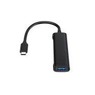 Conceptronic HUBBIES12B hub-uri de interfață USB 3.2 Gen 1 (3.1 Gen 1) Type-C 5000 Mbit s Negru