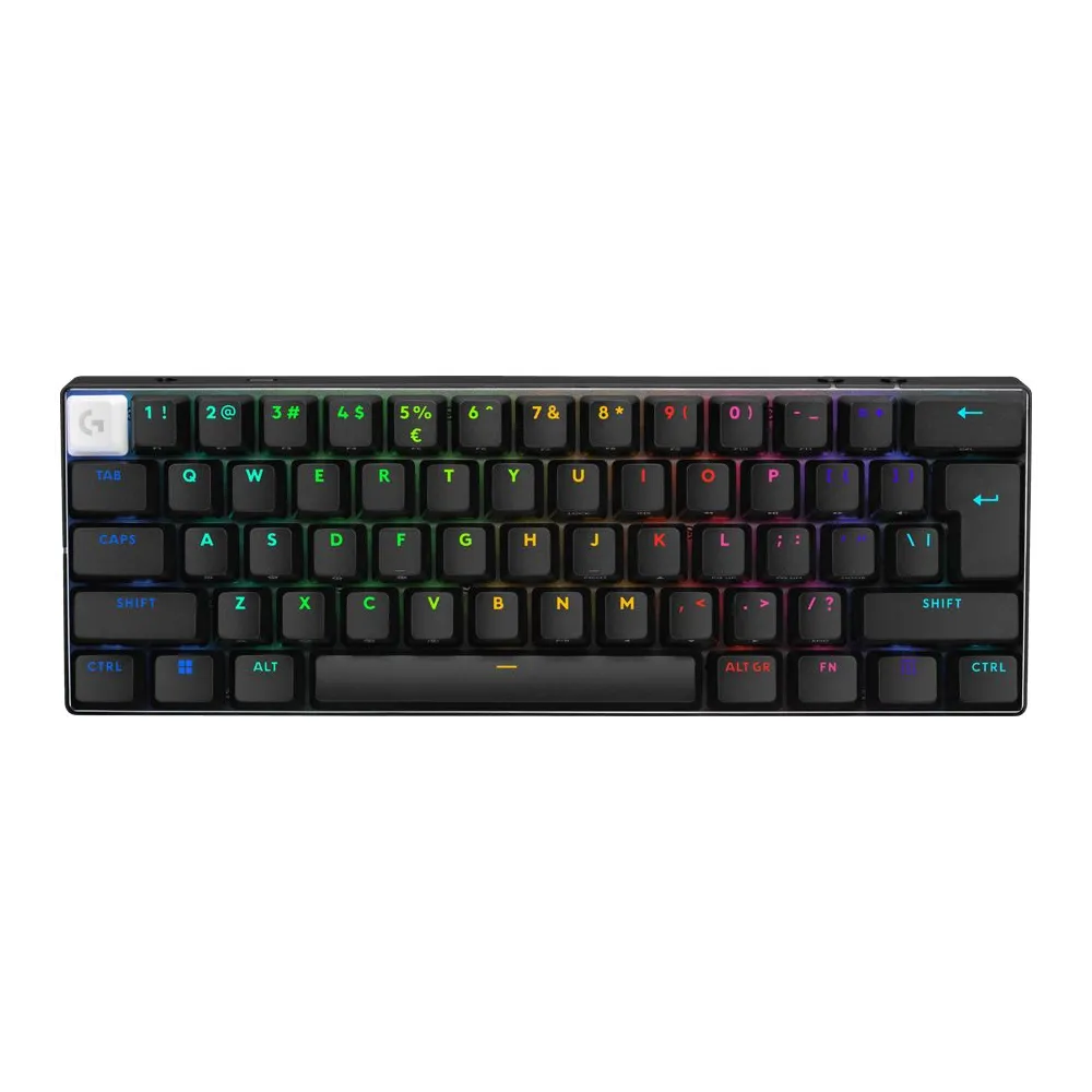 Logitech g pro x 60 lightspeed wireless gaming keyboard (tactile)