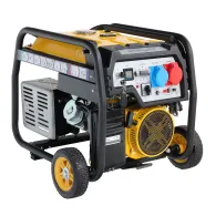 Generator Stager FD 10000ER-E3R, 8.5kW, open-frame, trifazat, benzina, conector ATS, multistart, display LCD