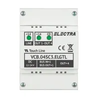 Doza derivatie video 4 iesiri - electra vcb.04sc3.