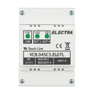 Doza derivatie video 4 iesiri - electra vcb.04sc3.