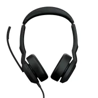 Jabra 25089-989-899 cască audio & cască cu microfon Căști Prin cablu Bandă de fixare pe cap Birou Call center USB tip-C Negru