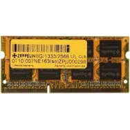 Sodimm  zeppelin 8gb ddr3 1333 mhz ze-sd3-8g1333 Zeppelin - 1