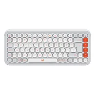 Logitech POP Icon Keys tastaturi Universală Bluetooth QWERTY US Internațional Portocală, Alb