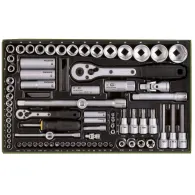 Proxxon 23640 trusa de tubulare de 1/4 si 1/2 86 d