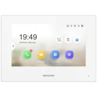Monitor videointerfon alb 7inch color hikvision ds-kh6320-le1/wh(b) lcd resolution 1024