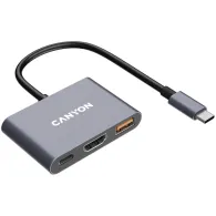 Canyon hub ds-4 3in1 usb-c grey