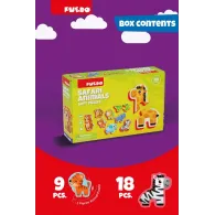 Puzzle animalele din safari