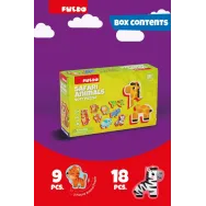 Puzzle animalele din safari