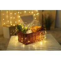 Ghirlanda luminoasa decorativa Modee C1010, 50 LED-uri, 0.5W, alb cald, 5m