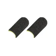 Manusi degete pentru gaming, finger sleeve Techsuit FS3-04, 40x20mm, negru-galben