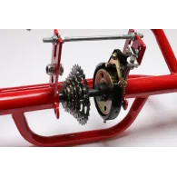 Punte senior completa rosu