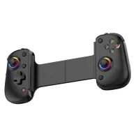 Controller Wireless Techsuit (BSP-D8 Pro) pentru telefon, tablete (Android, iOS, PS4), Bluetooth, RGB Lights, 400mAh, negru