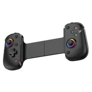 Controller Wireless Techsuit (BSP-D8 Pro) pentru telefon, tablete (Android, iOS, PS4), Bluetooth, RGB Lights, 400mAh, negru