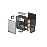 DeepCool MATREXX 55 MESH V4 C Midi Tower Negru