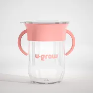 Cana 360 grade cu manere roz u-grow