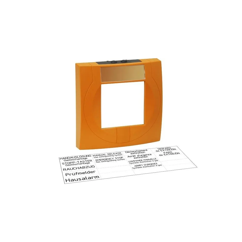 Mcp housing large orange