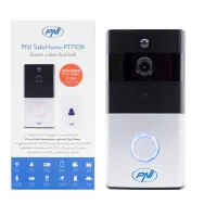 Interfon video inteligent pni safehome pt710b wifi hd p2p acumulator