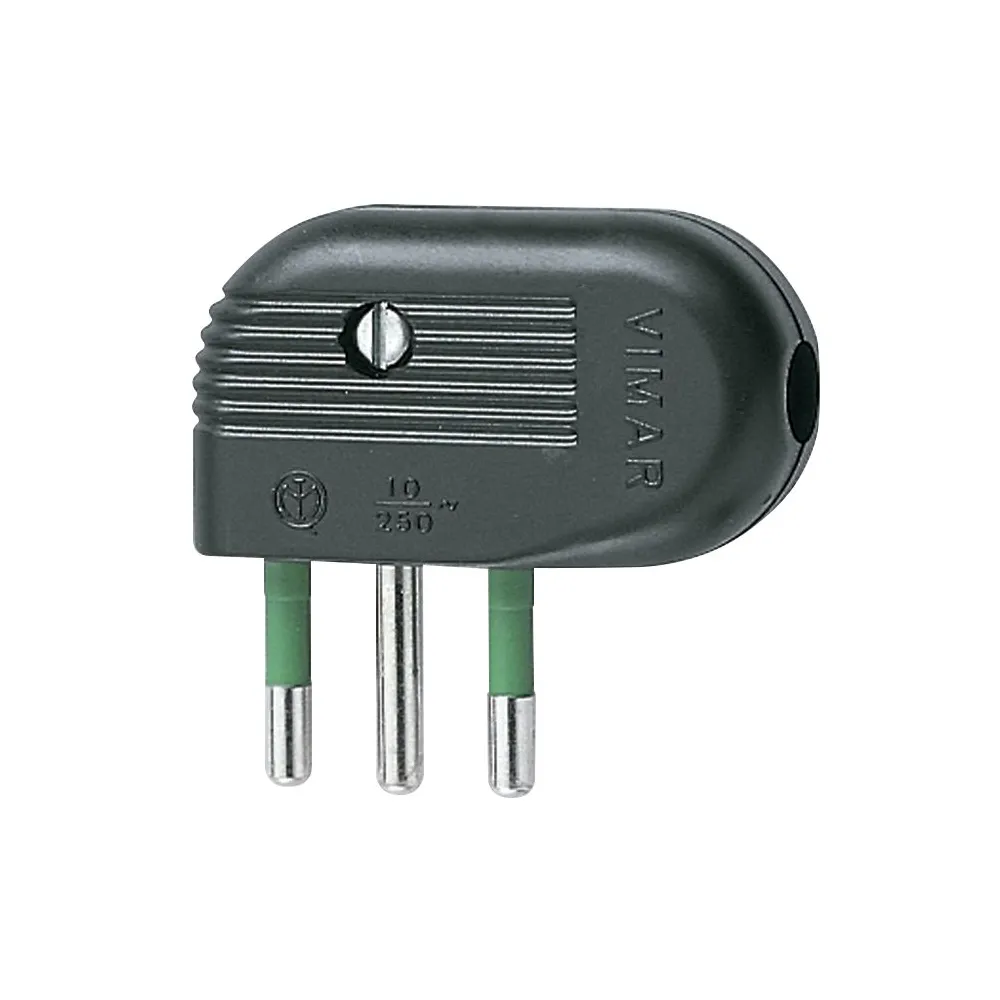 Vimar 01041 stecher 10a 250v 3p negru