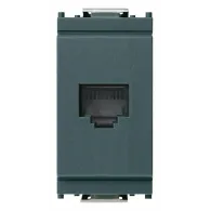 Vimar priza rj11 gri