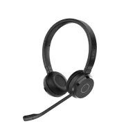 Jabra Evolve 65 TE Căști Prin cablu & Wireless Bandă de fixare pe cap Birou Call center USB Tip-A Bluetooth Negru