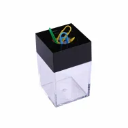 Dispenser magnetic Memoris-Precious pentru agrafe, 4x4x6.9cm