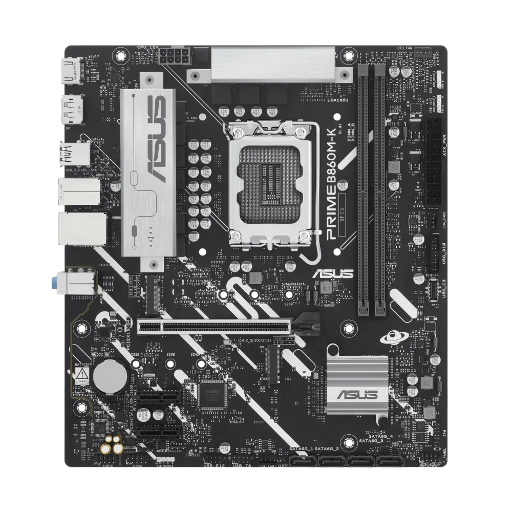 ASUS PRIME B860M-K Intel B860 LGA 1851 (Socket V1) micro-ATX