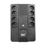 Ups tsy power 1000va/600w led line interactive 8 x