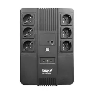 Ups tsy power 600va/360w led line interactive 6 x