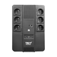 Ups tsy power 600va/360w led line interactive 6 x