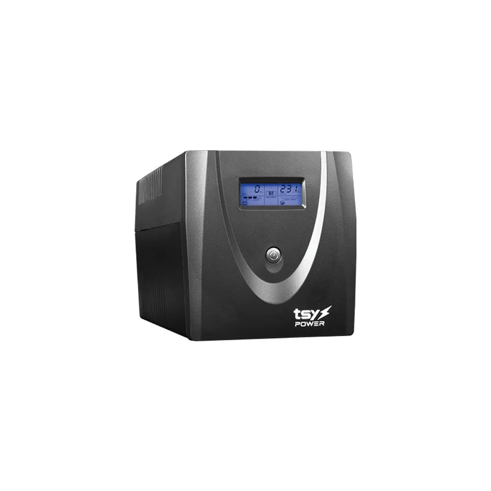 Ups tsy power 1200va/720w lcd line interactive 4 x