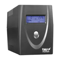 Ups tsy power 600va/360w lcd line interactive 2 x