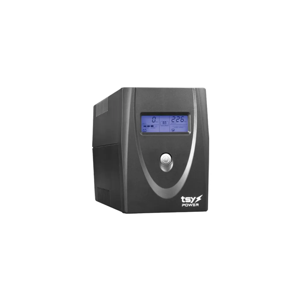 Ups tsy power 600va/360w lcd line interactive 2 x