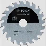 Bosch 2 608 837 666 lame pentru ferăstraie circulare 8,5 cm 1 buc.