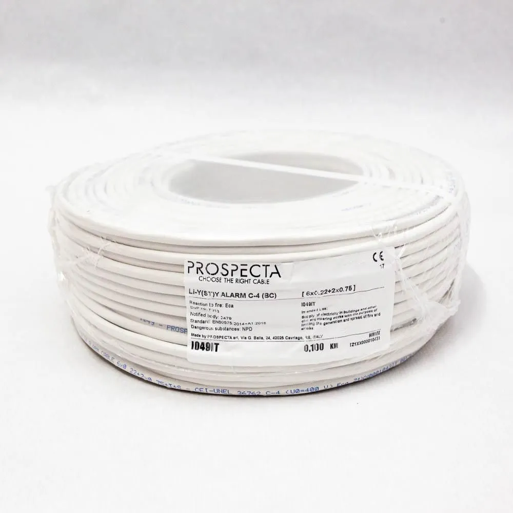 Cablu alarma 6 x 0.22 + 2 x 0.75 premium