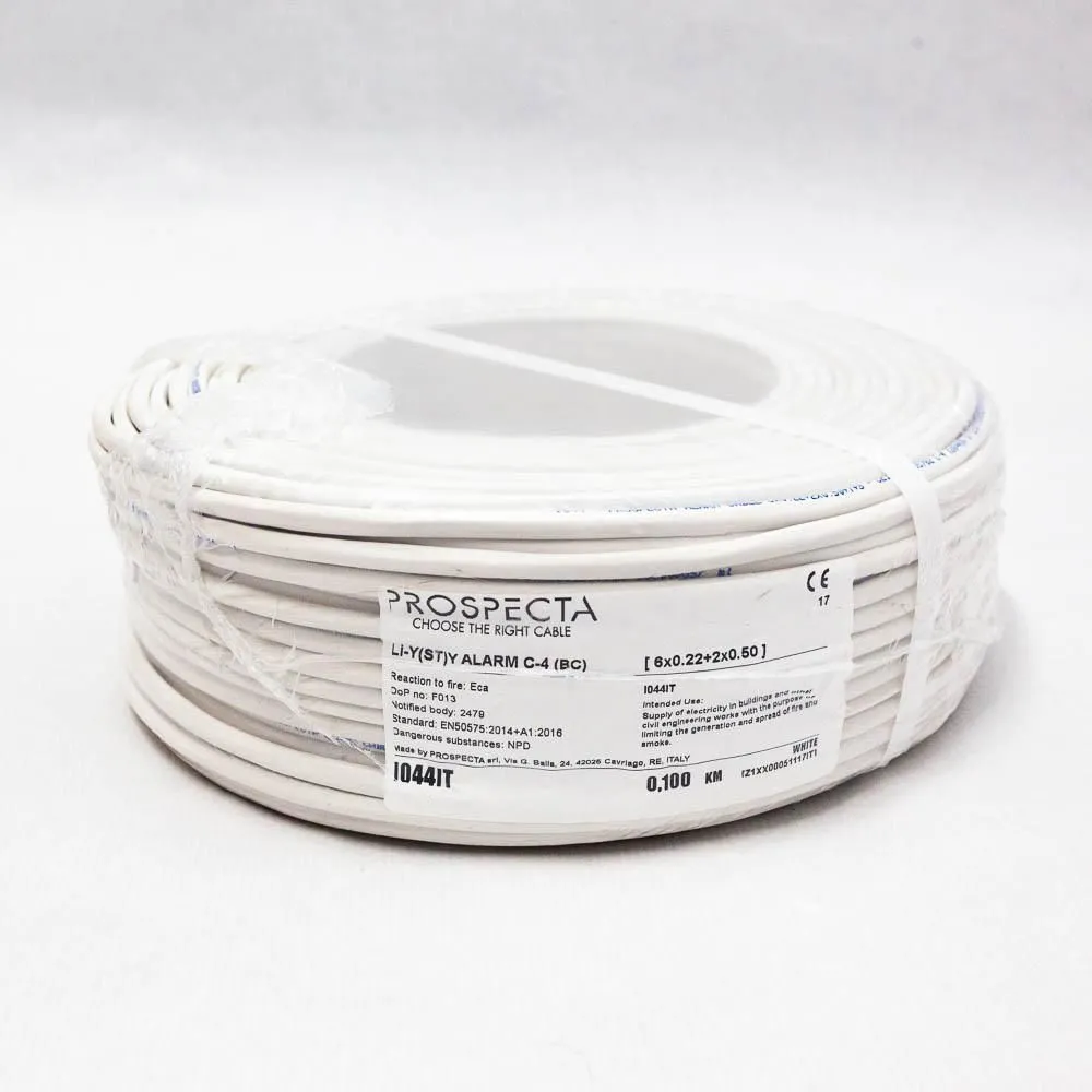 Cablu alarma 6 x 0.22 + 2 x 0.50 premium