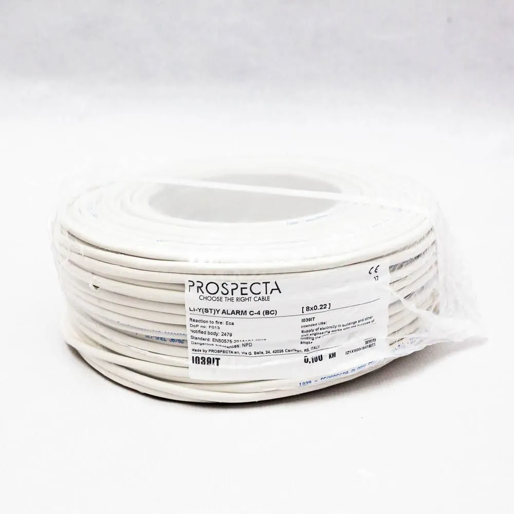 Cablu alarma 8 x 0.22 premium cupru 100% cod: i039it