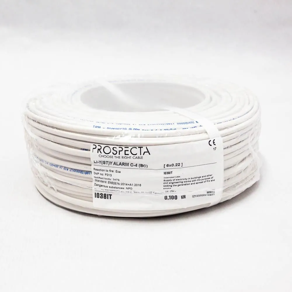 Cablu alarma 6 x 0.22 premium cupru 100% cod: i038it