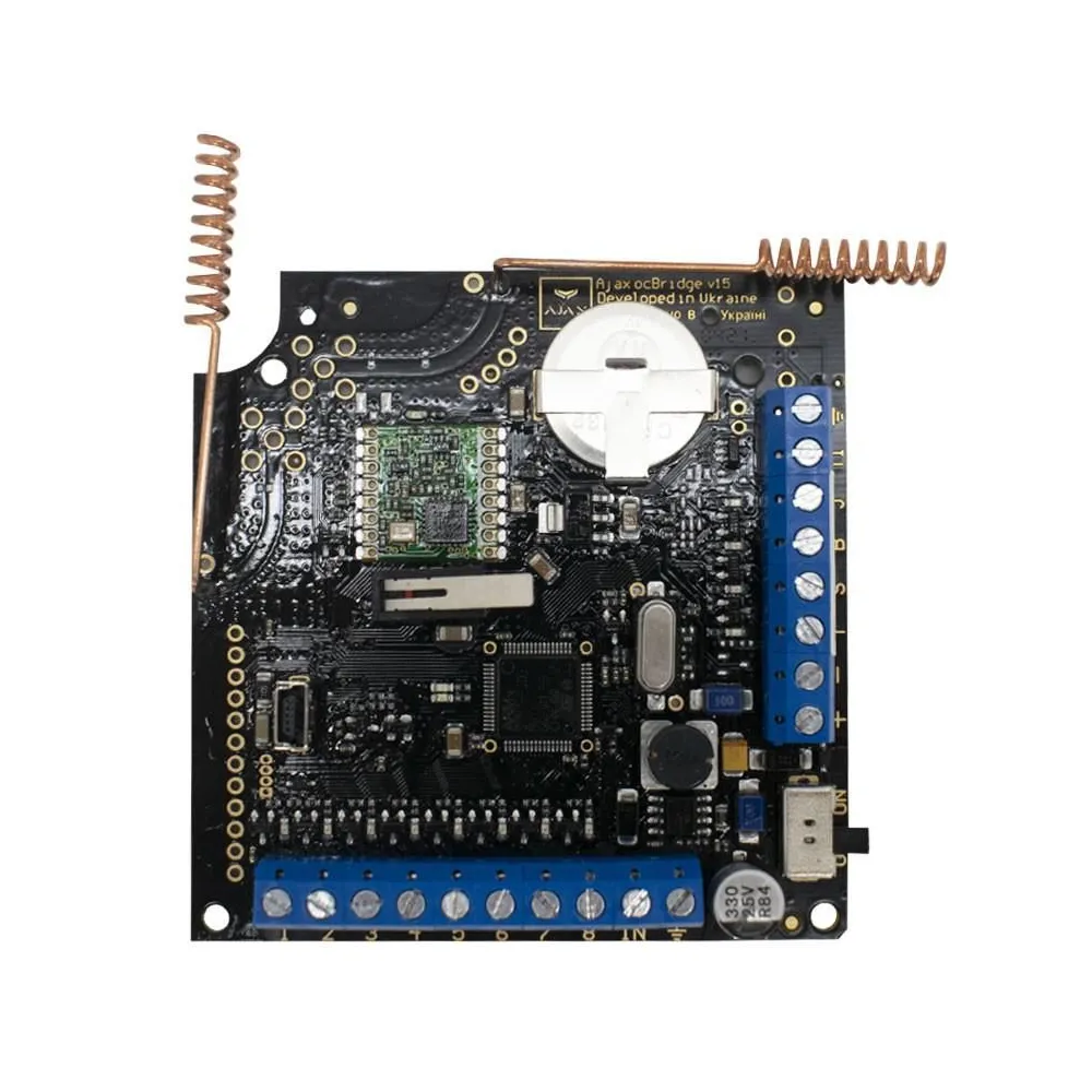 Modul receptor integrare detectori ajax in centrala cablata 8 zone