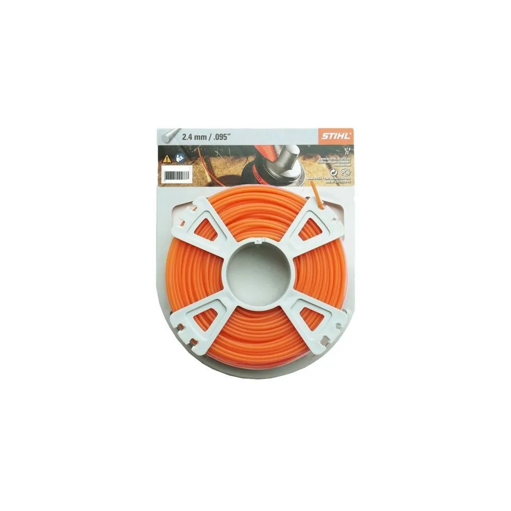 Stihl fir nylon silentios rotund 2.4mm 83m