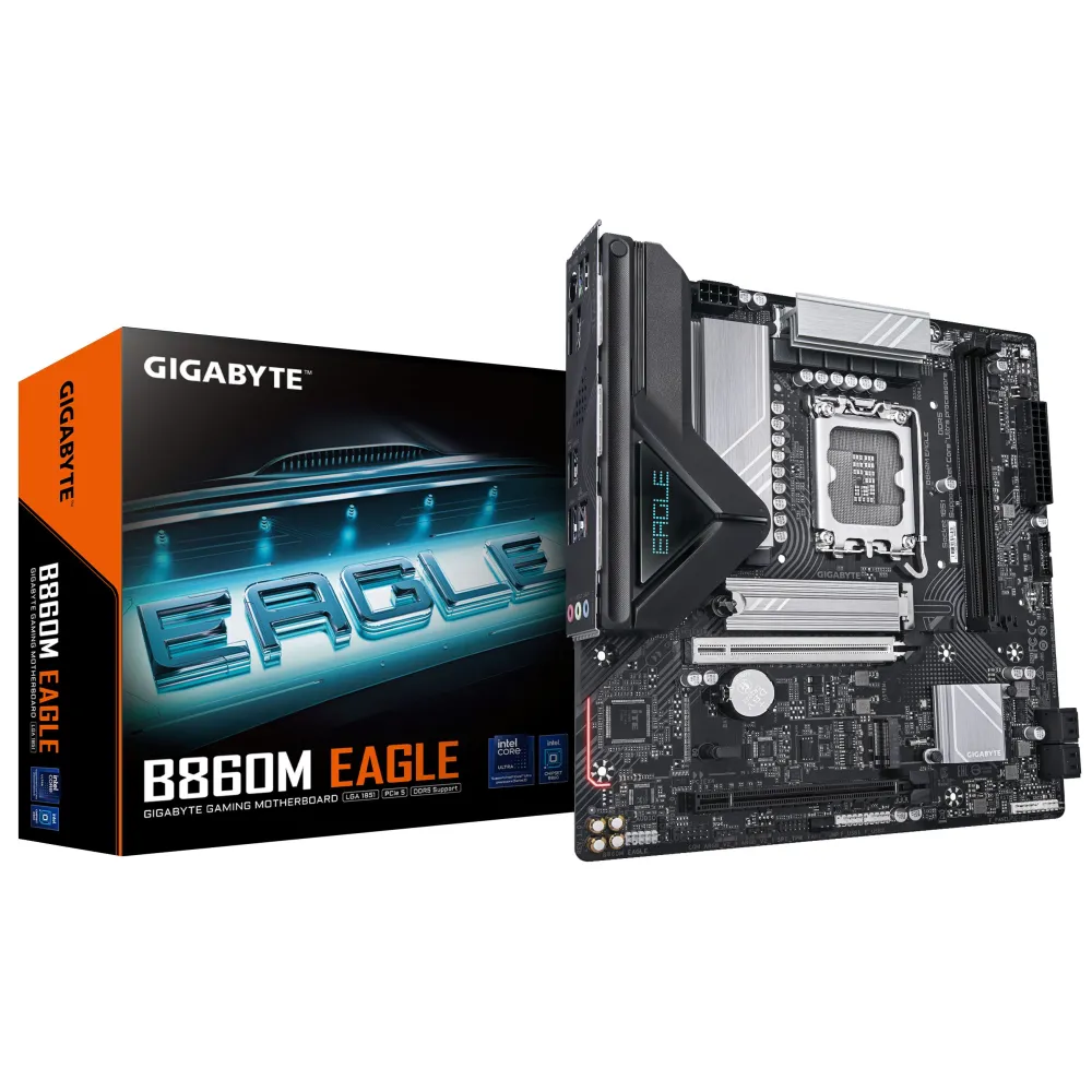 GIGABYTE B860M EAGLE plăci de bază Intel B860 LGA 1851 (Socket V1) micro-ATX