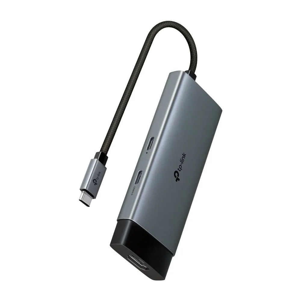 TP-Link UH5020C hub-uri de interfață USB tip-C 5000 Mbit s Gri